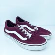 Vans Womens Off The Wall 500714 Red Casual Shoes Sneakers Size 8 For Sale