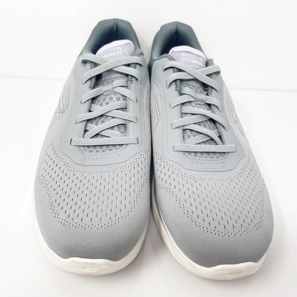 Skechers Womens Go Walk 7 125215 Gray Running Shoes Sneakers Size 10 For Cheap