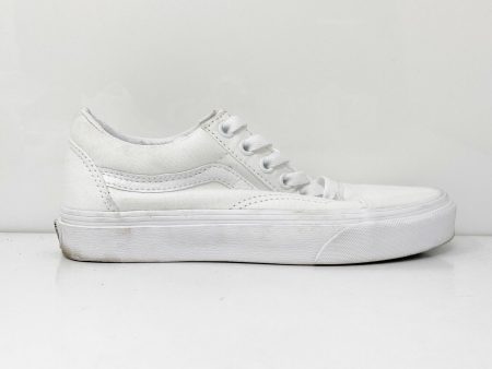 Vans Unisex Off The Wall 508731 White Casual Shoes Sneakers Size M 4 W 5.5 Hot on Sale