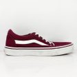 Vans Womens Off The Wall 500714 Red Casual Shoes Sneakers Size 8 For Sale