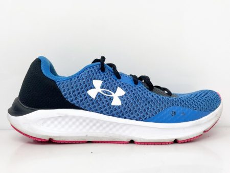 Under Armour Womens Charged Pursuit 3 3024889 Blue Running Shoes Sneakers Sz 8.5 Online Sale