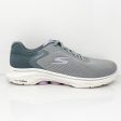 Skechers Womens Go Walk 7 125215 Gray Running Shoes Sneakers Size 10 For Cheap