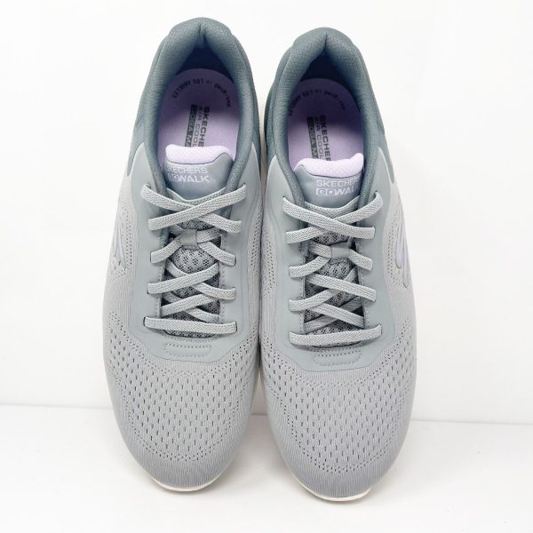 Skechers Womens Go Walk 7 125215 Gray Running Shoes Sneakers Size 10 For Cheap