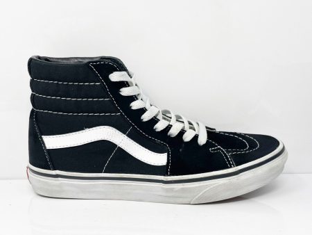 Vans Unisex Sk8 Hi 751505 Black Casual Shoes Sneakers Size M 6.5 W 8 on Sale