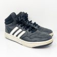 Adidas Boys Hoops Mid 3.0 GW0402 Black Basketball Shoes Sneakers Size 6 Sale