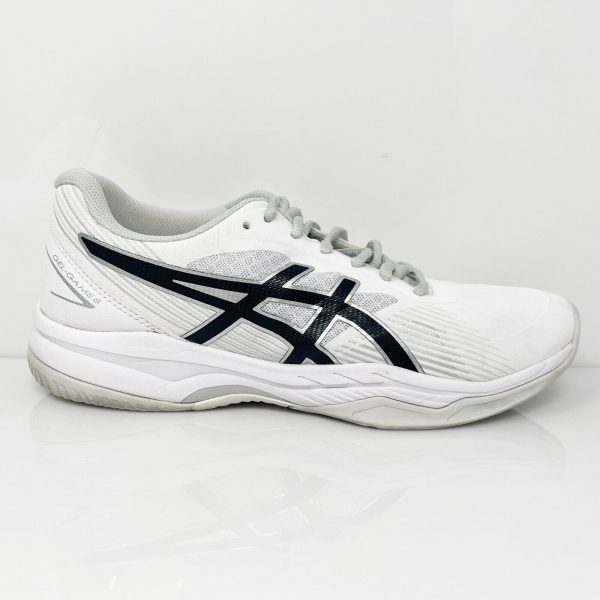 Asics Womens Gel Game 8 1042A152 White Running Shoes Sneakers Size 8.5 Fashion