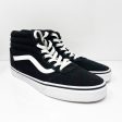 Vans Womens SK8 Hi 500714 Black Casual Shoes Sneakers Size 10 For Sale