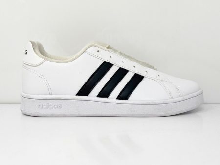 Adidas Boys Grand Court EF0103 White Casual Shoes Sneakers Size 5 Cheap