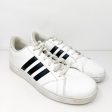 Adidas Boys Baseline AW4299 White Casual Shoes Sneakers Size 6 For Discount