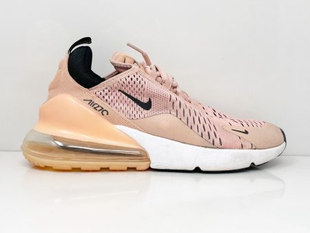 Nike Womens Air Max 270 AH6789-600 Pink Running Shoes Sneakers Size 8 Online now