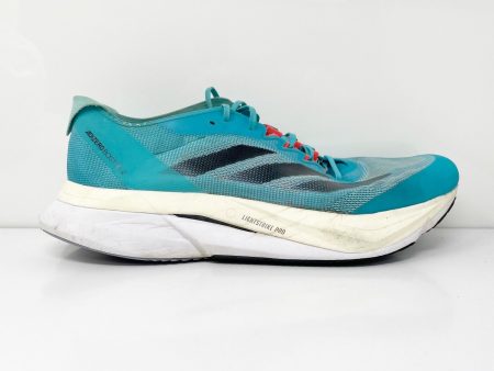 Adidas Mens Adizero Boston 12 H03612 Blue Running Shoes Sneakers Size 11 Online now