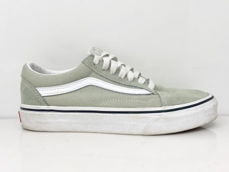 Vans Unisex Off The Wall 721356 Green Casual Shoes Sneakers Size M 5 W 6.5 Cheap