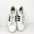 Adidas Boys Baseline AW4299 White Casual Shoes Sneakers Size 6 For Discount