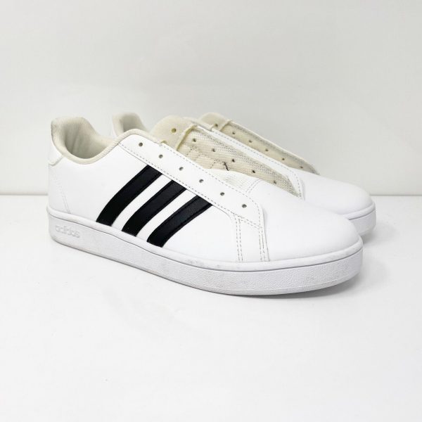 Adidas Boys Grand Court EF0103 White Casual Shoes Sneakers Size 5 Cheap