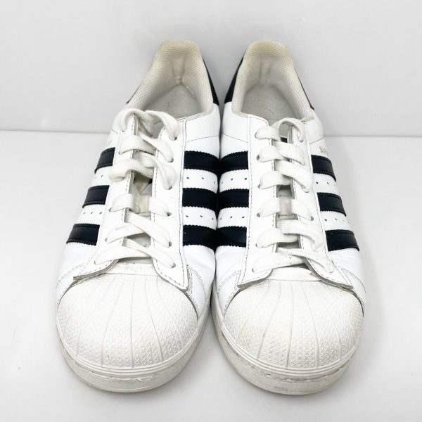 Adidas Boys Superstar C77154 White Casual Shoes Sneakers Size 7 Fashion