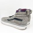 Vans Unisex Sk8 Hi 721356 Gray Casual Shoes Sneakers Size M 8.5 W 10 Sale