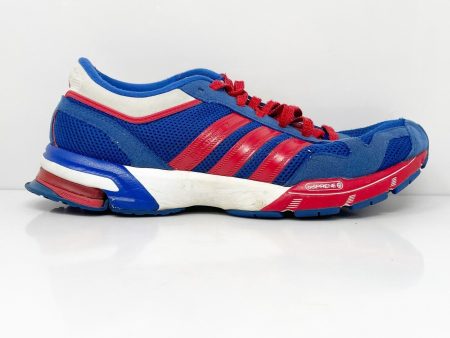 Adidas Mens Marathon G4157 Blue Running Shoes Sneakers Size 7.5 Hot on Sale