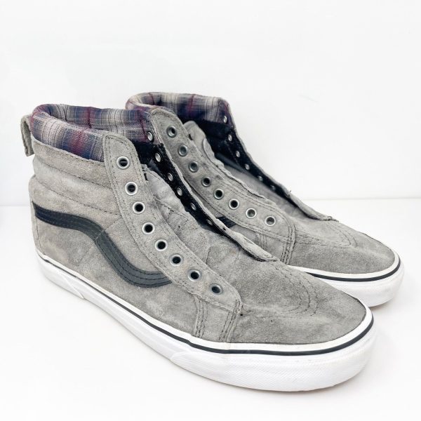 Vans Unisex Sk8 Hi 721356 Gray Casual Shoes Sneakers Size M 8.5 W 10 Sale