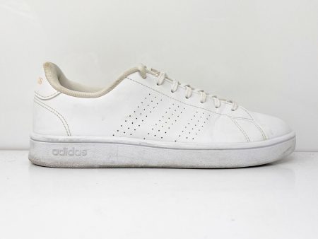 Adidas Womens Advantage Base EE7510 White Casual Shoes Sneakers Size 9 For Discount