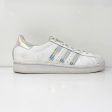 Adidas Boys Superstar FV3139 White Casual Shoes Sneakers Size 6 Sale