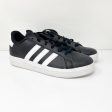 Adidas Boys Grand Court 2.0 GW6503 Black Casual Shoes Sneakers Size 5 Hot on Sale