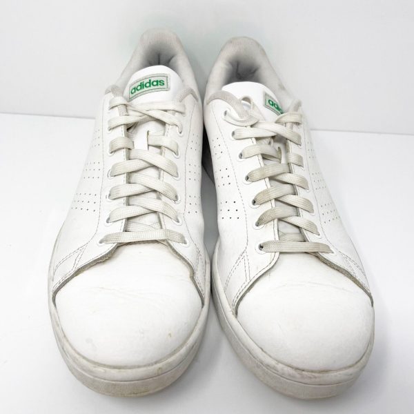 Adidas Mens Advantage F36424 White Casual Shoes Sneakers Size 11.5 Online