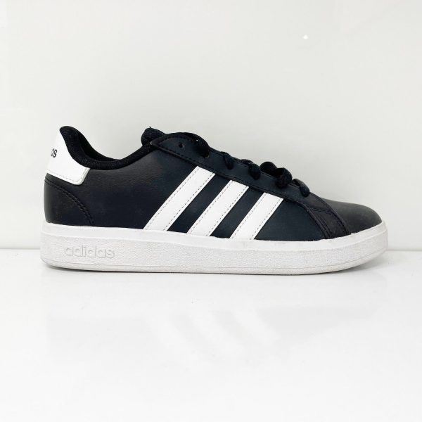 Adidas Boys Grand Court 2.0 GW6503 Black Casual Shoes Sneakers Size 5 Hot on Sale