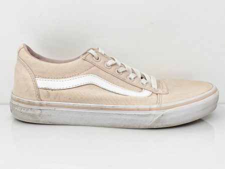 Vans Womens Off The Wall 500714 Pink Casual Shoes Sneakers Size 9.5 For Sale