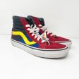 Vans Unisex Sk8 Hi 721454 Red Casual Shoes Sneakers Size M 5 W 6.5 Cheap