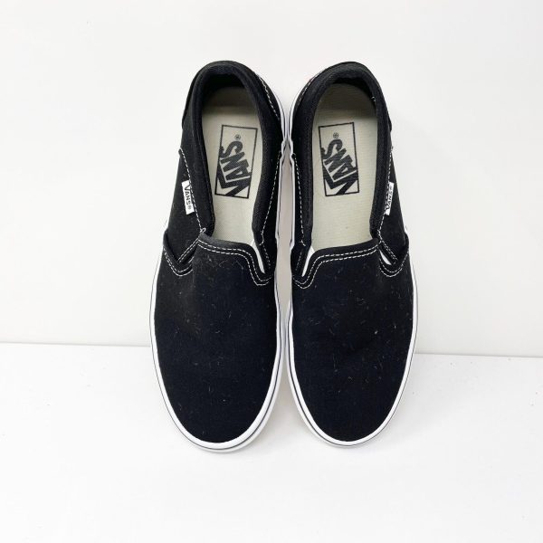 Vans Womens Classic 500714 Black Casual Shoes Sneakers Size 7 Hot on Sale