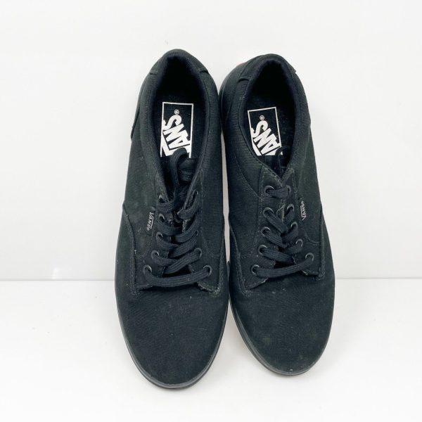 Vans Womens Off The Wall TB4R Black Casual Shoes Sneakers Size 7 For Cheap