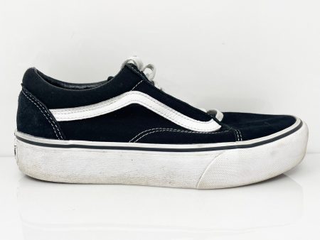 Vans Unisex Off The Wall 721356 Black Casual Shoes Sneakers Size M 8 W 9.5 Online now