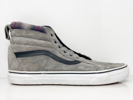 Vans Unisex Sk8 Hi 721356 Gray Casual Shoes Sneakers Size M 8.5 W 10 Sale