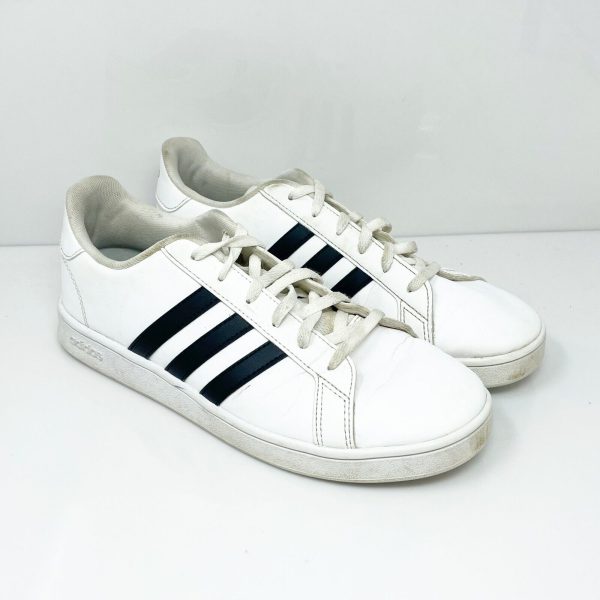 Adidas Boys Grand Court EF0103 White Casual Shoes Sneakers Size 7 For Cheap