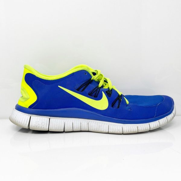 Nike Mens Free 5.0 Plus 579959-470 Blue Running Shoes Sneakers Size 11.5 Online Hot Sale