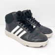 Adidas Boys Hoops 2.0 Mid H01063 Black Basketball Shoes Sneakers Shoes Size 6.5 Fashion