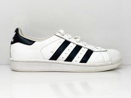 Adidas Boys Superstar C77154 White Casual Shoes Sneakers Size 7 Fashion