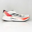 Adidas Mens Adizero Boston 12 IF9210 White Running Shoes Sneakers Size 10 Supply