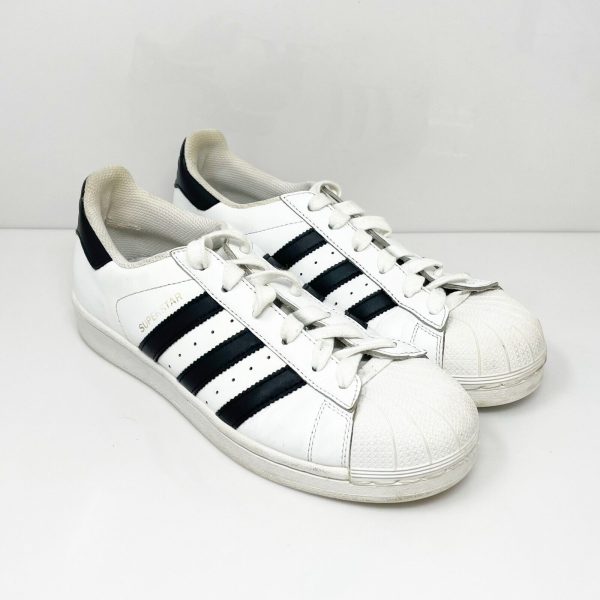 Adidas Boys Superstar C77154 White Casual Shoes Sneakers Size 7 Fashion