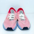 Adidas Boys Deerupt Runner DA9610 Red Running Shoes Sneakers Size 7 Hot on Sale