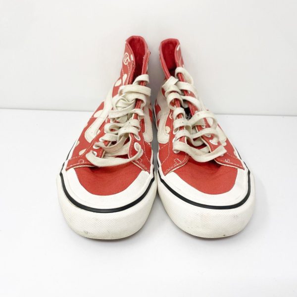 Vans Unisex Sk8 Hi 500714 Red Casual Shoes Sneakers Size M 5 W 6.5 Online