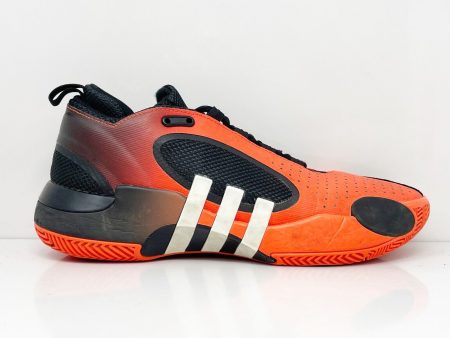 Adidas Mens DON Issue 5 IE8326 Orange Basketball Shoes Sneakers Size 7 Discount