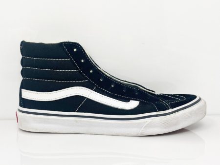 Vans Unisex Sk8 Hi 721278 Black Basketball Shoes Sneakers Size M 7 W 8.5 Sale